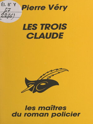 cover image of Les trois Claude